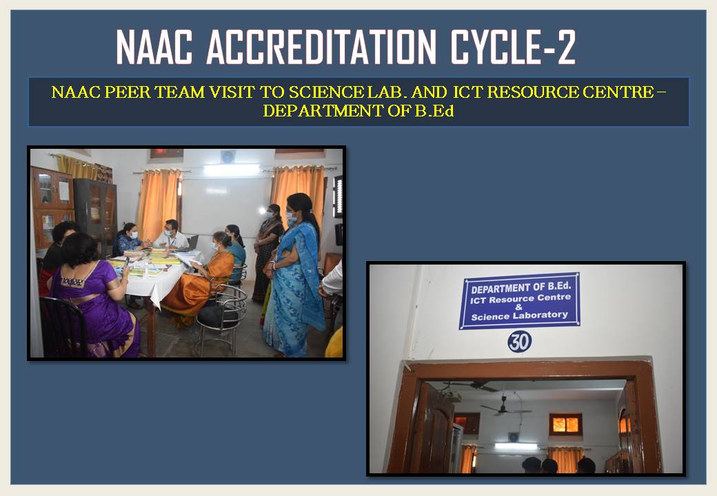 NAAC PEER TEAM VISIT