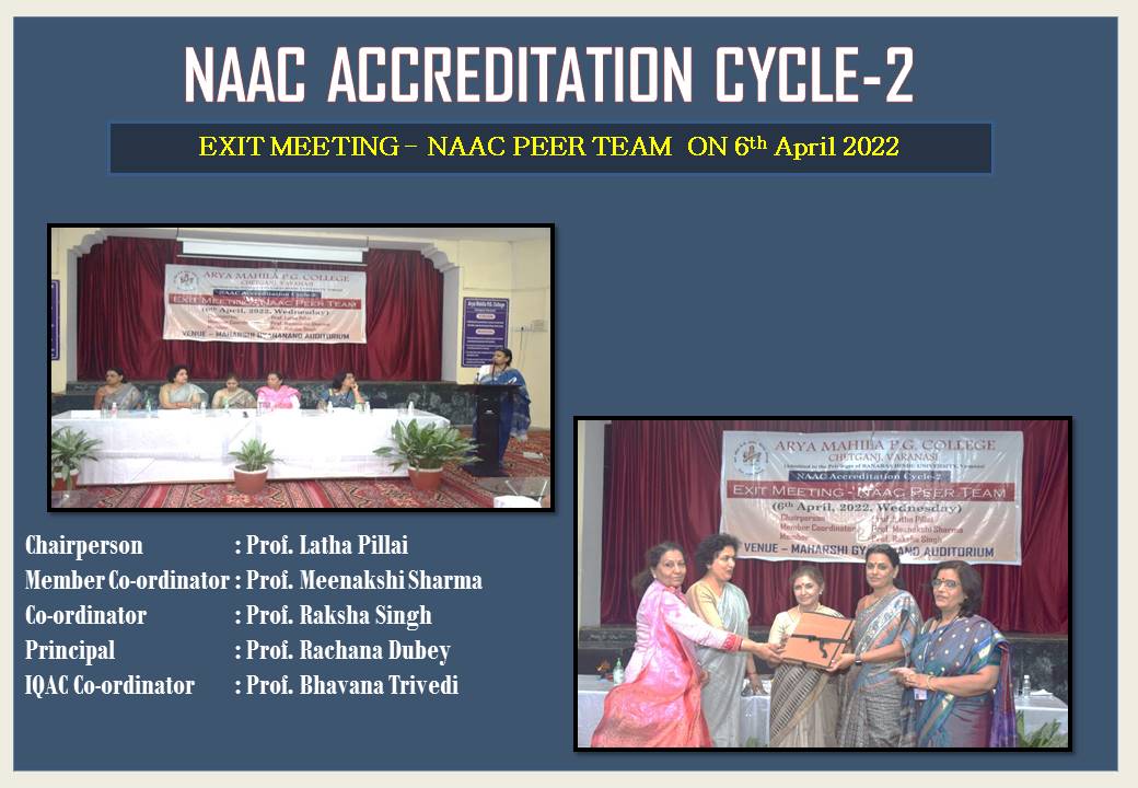 NAAC PEER TEAM VISIT