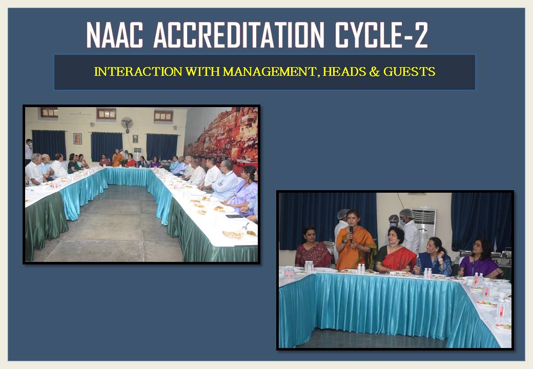 NAAC PEER TEAM VISIT